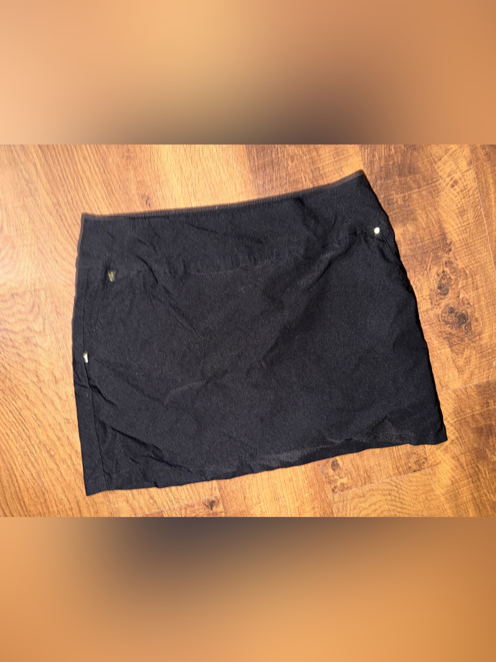 Attyre Black Mini Skirt